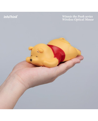 infoThink Winnie the Pooh series doll shape wireless optical mouse