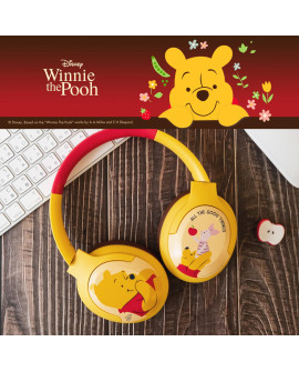 infoThink Winnie the Pooh Series Over-Ear Bluetooth Headphones