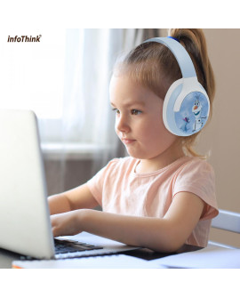 infoThink Frozen Series Over-Ear Bluetooth Headphones