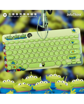 infoThink Three Eyes Series Wireless Keyboard