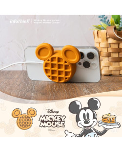 InfoThink Newest Mickey Series Magnetic Charging Tray (Pancake)