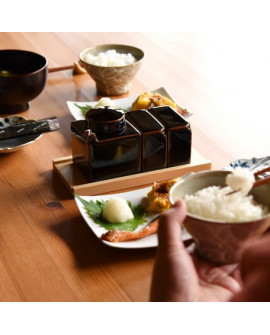 HAKUSAN TOKI Hasami Ware condiment 3-item Set