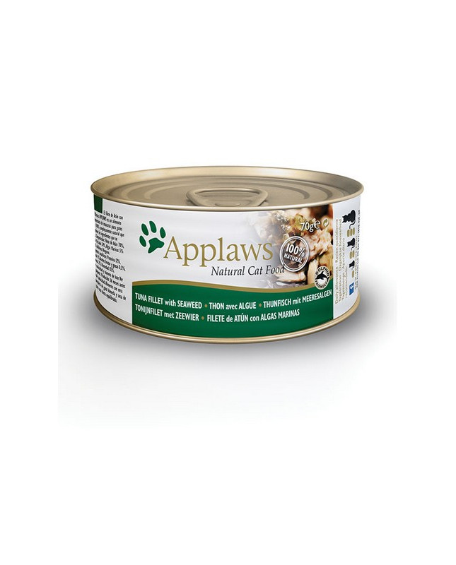 Applaws Tuna Fillet with Seaweed 24 pcs