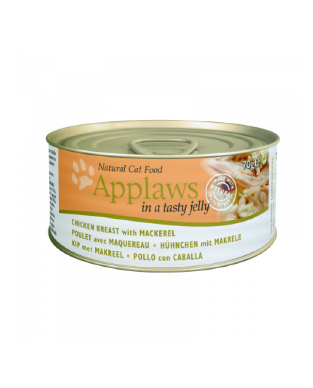 Applaws 啫喱系列 雞胸及鯖魚24罐