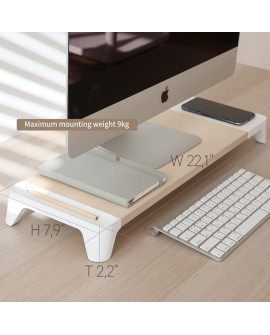 POUT EYES 6 10W Fast Wireless Charging Computer Stand
