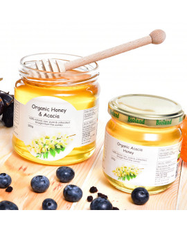 Hexapi German Raw Organic Honey & Acacia