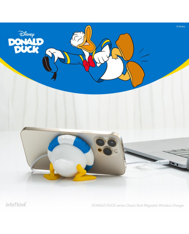 infoThink DONALD DUCK series Classic Butt Magnetic Wireless Charger