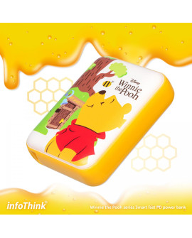 infoThink Winnie the Pooh series intelligent fast charging power bank