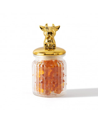 Hexapi Golden Honey Bee Bear Gift Bottle